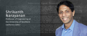 Shri Narayanan, co-Founder Behavioral Signals