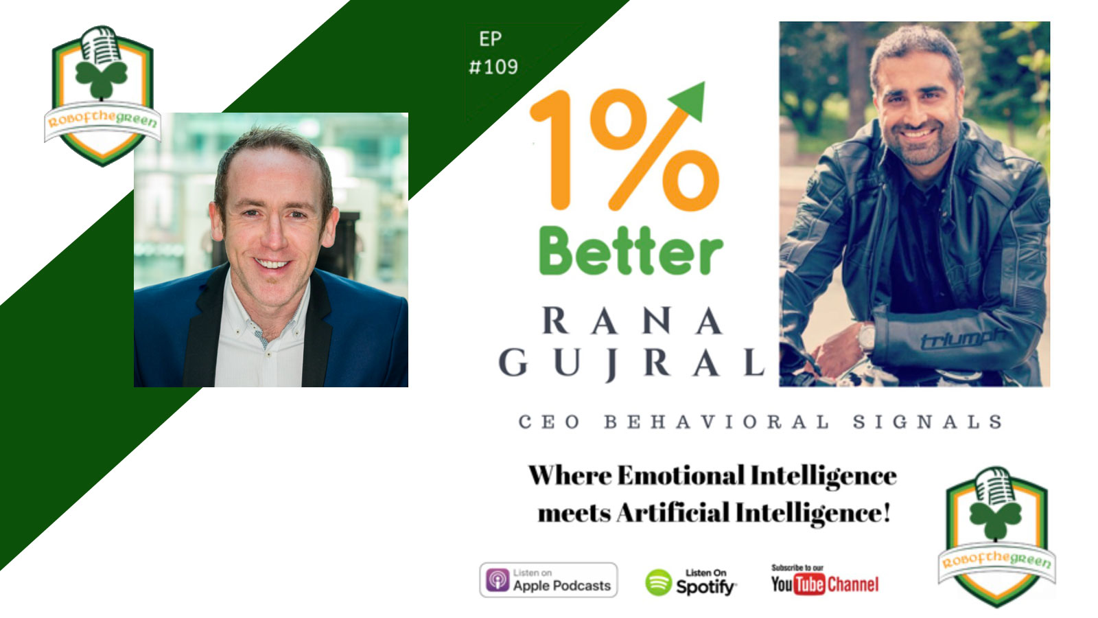 Rob of the Green interviews Rana Gujral, CEO at Behavioral Signals