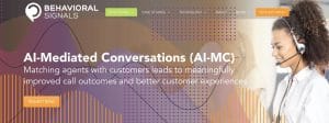Behvioral Signals - AIMC